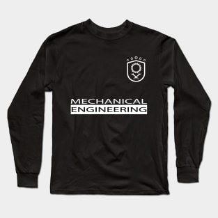 Mechanical engineering mechanics engineer logo Long Sleeve T-Shirt